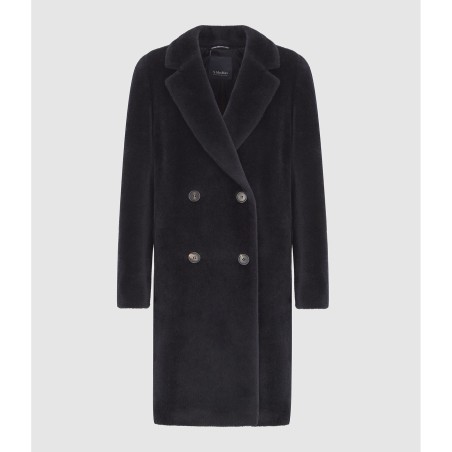 MAX MARA Manteau Roseto Bleu