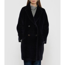 MAX MARA Manteau Roseto Bleu