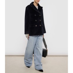 MAX MARA Manteau Attilio Bleu
