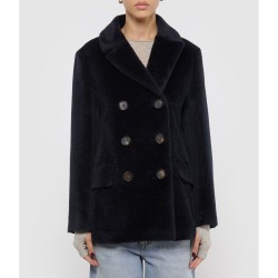 MAX MARA Manteau Attilio Bleu